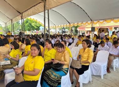 กิจกรรมสัปดาห์ส่งเสริมการเผยแพร่พระพุธศาสนาเนื่องในเทศกาลวันอาสาฬบูชาและวันเข้าพรรษา ประจำปี 2567 ในพิธีสมโภชเทียนพรรษาพระราชทาน ณ ลานโพธิ์ วัดพระมหาธาตุ วรมหาวิหาร ... พารามิเตอร์รูปภาพ 5