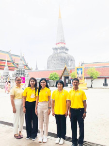 พิธีถวายเทียนพรรษาพระราชทาน และเข้าร่วมกิจกรรมคั่วตอก ... พารามิเตอร์รูปภาพ 1