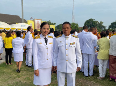พิธีเจริญพระพุทธมนต์และพิธีทำบุญตักบาตรถวายพระราชกุศล ... พารามิเตอร์รูปภาพ 4