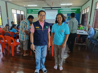 โครงการส่งเสริมและพัฒนาเกษตรปลอดภัยในพื้นที่นิคมสหกรณ์หลักสูตร “การส่งเสริมการผลิตสินค้าเกษตรในพื้นที่นิคมสหกรณ์ ให้มีคุณภาพตามมาตรฐานตามหลักปฏิบัติทางการเกษตรที่ดี (GAP)” ประจำปีงบประมาณ พ.ศ. 2568 ได้รับเกียรติจาก นางขวัญทนา องอาจ เจ้าพนักงานประมงชำนาญง ... พารามิเตอร์รูปภาพ 1