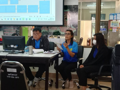 ประชุมชี้แจงการปฏิบัติงานในพื้นที่เพื่อเตรียมการจัดทำข้อมูลแผนที่ (Shapefile) ณ ห้องประชุมนิคมสหกรณ์ทุ่งสง ตำบลเขาขาว อำเภอทุ่งสง จังหวัดนครศรีธรรมราช จำนวน 30 คน ตามแผนปฏิบัติงาน ประจำปีงบประมาณ พ.ศ. 2568 แผนงานยุทธศาสตร์การบริหารจัดการที่ดินและทรัพยากร ... พารามิเตอร์รูปภาพ 1