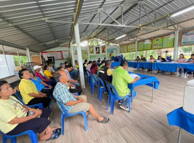 โครงการขับเคลื่อนการเกษตรระดับหมู่บ้านสู่การผลิตสินค้าเกษตรมูลค่าสูงระดับอำเภอ ครั้งที่ 1/2568 ณ ศาลาหมู่บ้าน หมู่ที่ 6 ตำบลท่าดี อำเภอลานสกา จังหวัดนครศรีธรรมราช เพื่อพิจารณาคัดเลือกหมู่บ้านและสินค้าเกษตรมูลค่าสูง การคัดเลือกอาสาสมัครเกษตรหมู่บ้าน และกา ... พารามิเตอร์รูปภาพ 1