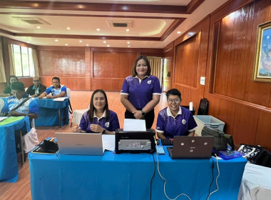โครงการประชุมเชิงปฏิบัติการจัดทำแผนกลยุทธ์สหกรณ์การเกษตรเขาน้อย จำกัด ณ ชลนภา รีสอร์ท อำเภอขนอม จังหวัดนครศรีธรรมราช พร้อมด้วยนางสาวนันท์นภัส แทนโป ตำแหน่งนักวิชาการสหกรณ์ชำนาญการ นางสาวรัชดาภรณ์ บุญวงศ์ ตำแหน่งนักวิชาการสหกรณ์ชำนาญการ และนางสาววันเพ็ญ ช ... พารามิเตอร์รูปภาพ 2