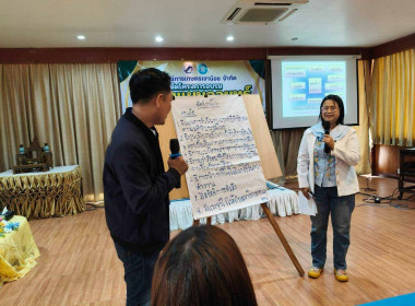 โครงการประชุมเชิงปฏิบัติการจัดทำแผนกลยุทธ์สหกรณ์การเกษตรเขาน้อย จำกัด ณ ชลนภา รีสอร์ท อำเภอขนอม จังหวัดนครศรีธรรมราช พร้อมด้วยนางสาวนันท์นภัส แทนโป ตำแหน่งนักวิชาการสหกรณ์ชำนาญการ นางสาวรัชดาภรณ์ บุญวงศ์ ตำแหน่งนักวิชาการสหกรณ์ชำนาญการ และนางสาววันเพ็ญ ช ... พารามิเตอร์รูปภาพ 11