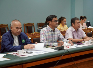 การประชุมคณะกรรมการขับเคลื่อนงานด้านการเกษตรจังหวัดนครศรีธรรมราช ครั้งที่ 1/2568 พร้อมด้วย นายศิวกร ศรีภักดี สหกรณ์จังหวัดนครศรีธรรมราช และหัวหน้าส่วนราชการในสังกัดกระทรวงเกษตรและสหกรณ์จังหวัดนครศรีธรรมราช เพื่อรับทราบสถานการณ์น้ำ และคาดการณ์สถานการณ์อุ ... พารามิเตอร์รูปภาพ 3