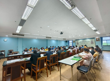 การประชุมคณะกรรมการขับเคลื่อนงานด้านการเกษตรจังหวัดนครศรีธรรมราช ครั้งที่ 1/2568 พร้อมด้วย นายศิวกร ศรีภักดี สหกรณ์จังหวัดนครศรีธรรมราช และหัวหน้าส่วนราชการในสังกัดกระทรวงเกษตรและสหกรณ์จังหวัดนครศรีธรรมราช เพื่อรับทราบสถานการณ์น้ำ และคาดการณ์สถานการณ์อุ ... พารามิเตอร์รูปภาพ 4