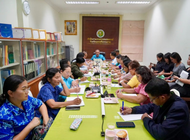การประชุมเตรียมความพร้อมรองรับการตรวจราชการของรัฐมนตรีว่าการกระทรวงเกษตรและสหกรณ์ รัฐมนตรีช่วยว่าการกระทรวงเกษตรและสหกรณ์ และคณะ ในพื้นที่จังหวัดนครศรีธรรมราช ระหว่างวันที่ 24 เมษายน 2568 โดยมีหัวหน้าส่วนราชการสังกัดกระทรวงเกษตรและสหกรณ์จังหวัดนครศรีธรร ... พารามิเตอร์รูปภาพ 2