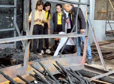 ลงพื้นที่ติดตามเหตุเพลิงไหม้โรงรมยางพารา ... พารามิเตอร์รูปภาพ 4