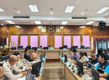 ประชุมคณะกรรมการติดตามและขับเคลื่อนโครงการอันเนื่องมาจากพระราชดำริ ครั้งที่ 1/2568 ผ่านสื่ออิเล็กทรอนิกส์ (Zoom Meeting) ทั้งนี้นายสมชาย ลีหล้าน้อย ผู้ว่าราชการจังหวัดนครศรีธรรมราชพร้อมด้วยหัวหน้าส่วนราชการที่เกี่ยวข้องเข้าร่วมประชุม ในการนี้นายศิวกร ศร ... พารามิเตอร์รูปภาพ 3
