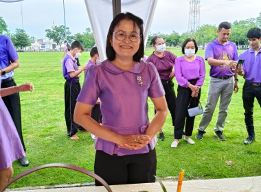พิธีเจริญพระพุทธมนต์และทำบุญตักบาตรถวายพระราชกุศล ... พารามิเตอร์รูปภาพ 7