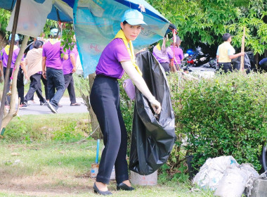 กิจกรรมจิตอาสาพัฒนาปรับปรุงสวนสาธารณะเฉลิมพระเกียรติ ... พารามิเตอร์รูปภาพ 18