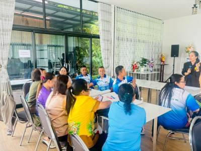 โครงการอบรมการจัดทำแผนกลยุทธ์ของสหกรณ์กองทุนสวนยางบ้านชายเขา จำกัด ณ ร้านดีริชเชท อำเภอทุ่งสง จังหวัดนครศรีธรรมราช โดยมีคณะกรรมการดำเนินการ ผู้ตรวจสอบกิจการ เจ้าหน้าที่ และสมาชิกสหกรณ์เข้าร่วม การจัดโครงการในครั้งนี้มีวัตถุประสงค์เพื่อจัดทำแผนกลยุทธ์ของส ... พารามิเตอร์รูปภาพ 1