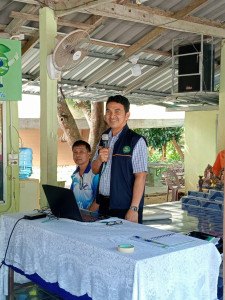โครงการอบรมการจัดทำแผนกลยุทธ์ของสหกรณ์กองทุนสวนยางบุญสนองพัฒนา จำกัด ณ บ้านนาแงะ หมู่ที่ 1 ตำบลนาเหรง อำเภอนบพิตำ จังหวัดนครศรีธรรมราช โดยมีคณะกรรมการดำเนินการ ผู้ตรวจสอบกิจการ เจ้าหน้าที่ และสมาชิกสหกรณ์เข้าร่วม การจัดโครงการในครั้งนี้มีวัตถุประสงค์เพื่ ... พารามิเตอร์รูปภาพ 1
