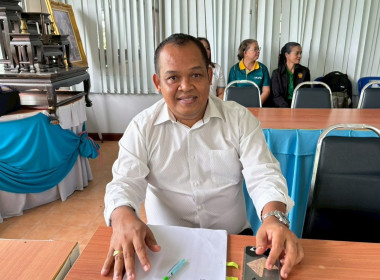 การประชุมหารือแนวทางการดำเนินการของสหกรณ์/กลุ่มเกษตรกรที่ดำเนินธุรกิจรวบรวมปาล์มน้ำมัน ครั้งที่ 2/2568 ณ ห้องประชุมองค์การบริหารส่วนตำบลบ้านเนิน อำเภอเชียรใหญ่ จังหวัดนครศรีธรรมราช เพื่อร่วมกันหารือแนวทางการบริหารจัดการปาล์มน้ำมัน ให้เกิดความสมดุลและเกิด ... พารามิเตอร์รูปภาพ 1