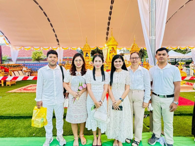 กิจกรรม “พิธีทำบุญตักบาตร (ข้าวสารและอาหารแห้ง) ” ... พารามิเตอร์รูปภาพ 1