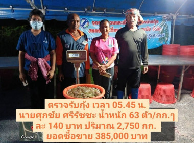 โครงการส่งเสริมการรณรงค์บริโภคสินค้ากุ้ง ปี 2567 ... พารามิเตอร์รูปภาพ 5