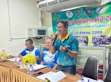 ประชุมใหญ่สามัญประจำปี 2568 สหกรณ์กองทุนสวนยางคลองขันพัฒนา ... พารามิเตอร์รูปภาพ 2