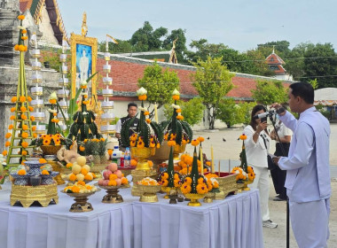 พิธีบวงสรวงองค์พระบรมธาตุและพระบรมราชานุสาวรีย์พระเจ้าตากสินมหาราช เนื่องในงานประเพณีบุญสารทเดือนสิบและงานกาชาดจังหวัดนครศรีธรรมราชประจำปี 2568 ณ วัดพระมหาธาตุวรมหาวิหาร อำเภอเมือง จังหวัดนครศรีธรรมราช ... พารามิเตอร์รูปภาพ 5