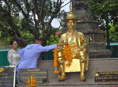 พิธีบวงสรวงองค์พระบรมธาตุและพระบรมราชานุสาวรีย์พระเจ้าตากสินมหาราช เนื่องในงานประเพณีบุญสารทเดือนสิบและงานกาชาดจังหวัดนครศรีธรรมราชประจำปี 2568 ณ วัดพระมหาธาตุวรมหาวิหาร อำเภอเมือง จังหวัดนครศรีธรรมราช ... พารามิเตอร์รูปภาพ 8