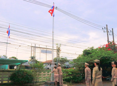 ร่วมกันเคารพธงชาติไทยและร้องเพลงชาติไทย ... พารามิเตอร์รูปภาพ 14