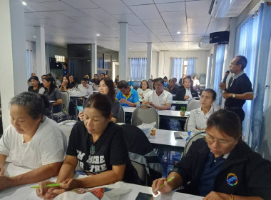 โครงการเชิงปฏิบัติการเพิ่มความรู้เกี่ยวกับบทบาทและหน้าที่ของผู้นำกลุ่มสมาชิกของสหกรณ์การเกษตรพรหมคีรี จำกัด ณ ห้องประชุมสำนักงานสหกรณ์การเกษตรพรหมคีรี จำกัด โดยมีเป้าหมายผู้เข้าร่วมประชุมเป็นผู้นำกลุ่มสมาชิก จำนวน 70 คน เพื่อสร้างความเข้าใจในบทบาทหน้าที่ ... พารามิเตอร์รูปภาพ 5