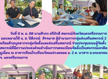 ประชุมคณะผู้จัดตั้งสหกรณ์ ... พารามิเตอร์รูปภาพ 1