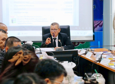 การประชุมขับเคลื่อนการปฏิบัติงานตามระบบการส่งเสริมสหกรณ์และกลุ่มเกษตรกรประจำเดือนธันวาคม 2568 ครั้งที่ 12/2568 ของสำนักงานสหกรณ์จังหวัดนครศรีธรรมราชเพื่อติดตามความก้าวหน้าผลการดำเนินโครงการตามแผนการปฏิบัติราชการ ประจำปีงบประมาณ พ.ศ.2569 การดำเนินงานตามนโ ... พารามิเตอร์รูปภาพ 2