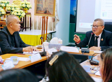 การประชุมขับเคลื่อนการปฏิบัติงานตามระบบการส่งเสริมสหกรณ์และกลุ่มเกษตรกรประจำเดือนธันวาคม 2568 ครั้งที่ 12/2568 ของสำนักงานสหกรณ์จังหวัดนครศรีธรรมราชเพื่อติดตามความก้าวหน้าผลการดำเนินโครงการตามแผนการปฏิบัติราชการ ประจำปีงบประมาณ พ.ศ.2569 การดำเนินงานตามนโ ... พารามิเตอร์รูปภาพ 3