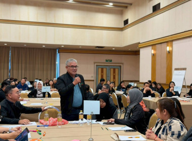 โครงการประชุมเชิงปฏิบัติการเชื่อมโยงสินค้าสร้างเครือข่ายการผลิตและการตลาดสินค้าเกษตรอัตลักษณ์พื้นถิ่น ระหว่างวันที่ ๑๓-๑๕ มกราคม ๒๕๖๙ ณ โรงแรมเอเชีย แอร์พอร์ท จังหวัดปทุมธานี นายศิวกร ศรีภักดี สหกรณ์จังหวัดนครศรีธรรมราช มอบหมายให้ นางสาวอาภรณ์ คงศรีพุฒ น ... พารามิเตอร์รูปภาพ 7