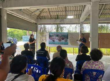 โครงการส่งเสริมและพัฒนาอาชีพเพื่อแก้ไขปัญหาที่ดินทำกินของเกษตรกร หลักสูตร “การส่งเสริมพัฒนาอาชีพและการตลาดที่เหมาะสมกับพื้นที่” รุ่นที่ 2 ระหว่างวันที่ 20 - 21 มกราคม 2569 เป้าหมายเกษตรกรในพื้นที่ป่าชายเลนอำเภอเมืองและอำเภอปากพนัง จำนวน 12 ราย เพื่อส่งเส ... พารามิเตอร์รูปภาพ 1