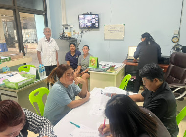 เข้าตรวจสอบกิจการและฐานะการเงินของสหกรณ์กองทุนสวนยางบ้านชายเขา จำกัด ตามมาตรา 19 แห่งพระราชบัญญัติสหกรณ์ พ.ศ. 2542 ทั้งนี้ได้สอบทานทุนเรือนหุ้น เงินรับฝาก เงินกู้ ของสมาชิก จำนวน 25 ราย ณ สหกรณ์กองทุนสวนยางบ้านชายเขา จำกัด ตำบลที่วัง อำเภอทุ่งสง จังหวัดน ... พารามิเตอร์รูปภาพ 1