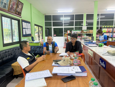 เข้าตรวจการตามคำสั่งนายทะเบียนสหกรณ์ของสหกรณ์การเกษตรศุภนิมิตชะอวดพัฒนา จำกัด ตามประเด็นข้อสังเกตุคือ ตรวจสอบสัญญาการเช่าที่ดินของสหกรณ์ และการรังวัดที่ดินที่มีข้อพิพาทระหว่างสหกรณ์กับผู้ขายที่ดินเพื่อให้สหกรณ์ปฏิบัติงานได้อย่างถูกต้องและป้องกันความเสี่ย ... พารามิเตอร์รูปภาพ 1