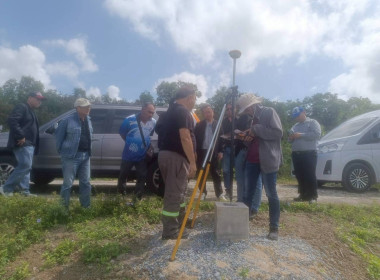 ลงพื้นที่ตรวจสอบงานจ้างเหมาดังกล่าว ทั้งนี้ โดยมีนายมนัย ... พารามิเตอร์รูปภาพ 3