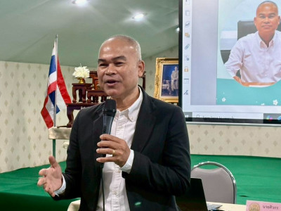 โครงการประชุมเชิงปฏิบัติการสร้างประสิทธิภาพการบริหารจัดการและอำนวยความสะดวกในการจัดหาเครื่องจักรกลทางการเกษตร เป้าหมายคือ สมาชิกสหกรณ์การเกษตรพรหมคีรี จำกัด จำนวน 30 ราย โดยมีวัตถุประสงค์เพื่อจัดทำแผนการให้บริการสมาชิกแบบครบวงจรและยกระดับสหกรณ์ ให้เป็นผู ... พารามิเตอร์รูปภาพ 1