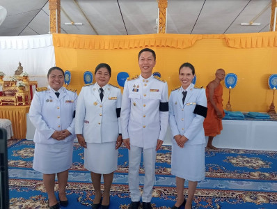 พิธีสวดพระพุทธมนต์และเจริญจิตตภาวนาอุทิศถวายพระราชกุศลแด่สมเด็จพระนางเจ้าสิริกิติ์ พระบรมราชินีนาถ พระบรมราชชนนีพันปีหลวง ณ วัดนาเหรง ตำบลกะหรอ อำเภอนบพิตำ จังหวัดนครศรีธรรมราช  ... พารามิเตอร์รูปภาพ 1