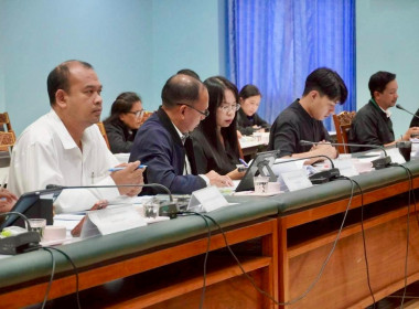 การประชุมคณะอนุกรรมการพัฒนาการเกษตรและสหกรณ์จังหวัดนครศรีธรรมราช ครั้งที่ 1/2569 ณ ห้องประชุมศรีปราชญ์ชั้น 3 ศาลากลางจังหวัดนครศรีธรรมราช อำเภอเมืองจังหวัดนครศรีธรรมราช เพื่อรับทราบสถานการณ์น้ำ สถานการณ์การผลิตสินค้าเกษตรที่สำคัญ จังหวัดนครศรีธรรมราชภาวะ ... พารามิเตอร์รูปภาพ 11