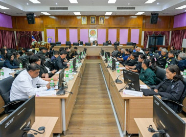 การประชุมเชิงปฏิบัติการจัดทำแผนพัฒนาการเกษตรและสหกรณ์จังหวัดนครศรีธรรมราช (พ.ศ. 2571 – 2575) ณ ห้องประชุมศรีวิชัย ชั้น 5 ศาลากลางจังหวัดนครศรีธรรมราช อำเภอเมืองนครศรีธรรมราช จังหวัดนครศรีธรรมราช การประชุมครั้งนี้มีวัตถุประสงค์เพื่อรับฟังความคิดเห็น ข้อเส ... พารามิเตอร์รูปภาพ 3