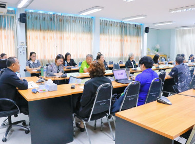 ประชุมคณะทำงานภาคีเครือข่ายเพื่อขับเคลื่อนสหกรณ์เคหสถานบ้านมั่นคง ระดับจังหวัด โดยมีนายมานะชัย สังข์แก้ว ผู้อำนวยการกลุ่มส่งเสริมและพัฒนาการบริหารการจัดการสหกรณ์ เป็นประธานการประชุมฯ เพื่อแก้ไขปัญหาด้านการดำเนินงานของสหกรณ์เคหสถานบ้านมั่นคง เกิดการบูรณาก ... พารามิเตอร์รูปภาพ 3
