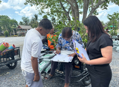 ลงพื้นที่หมู่ 7 ตำบลคลองน้อย อำเภอปากพนัง ... พารามิเตอร์รูปภาพ 5