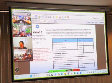 การประชุมคณะทำงานขับเคลื่อนแผนการพัฒนาการสหกรณ์ ฉบับที่ 5 ... พารามิเตอร์รูปภาพ 4