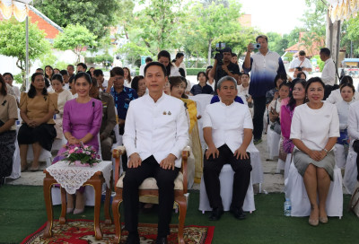 งานแถลงข่าวการจัดกิจกรรมสัปดาห์ส่งเสริมการเผยแพร่พระพุทธศาสนาเนื่องในเทศกาลวิสาขบูชา วันสำคัญสากลของโลก (นครเมืองธรรมะ เมืองพระ) ประจำปี 2569 ในการนี้นายศิวกร ศรีภักดี สหกรณ์จังหวัดนครศรีธรรมราช มอบหมายให้นางจุฑารัตน์ บัวศรี นักวิเคราะห์นโยบายและ ... พารามิเตอร์รูปภาพ 1