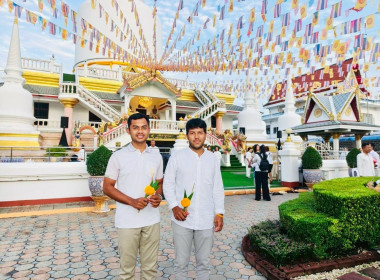 กิจกรรมเข้าวัดปฏิบัติธรรมวันธรรมสวนะ “ครอบครัวหิ้วตะกร้า ... พารามิเตอร์รูปภาพ 1