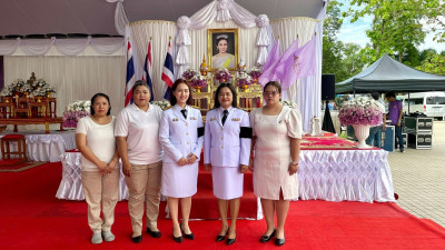 พิธีเจริญพระพุทธมนต์และทำบุญตักบาตร ... พารามิเตอร์รูปภาพ 1