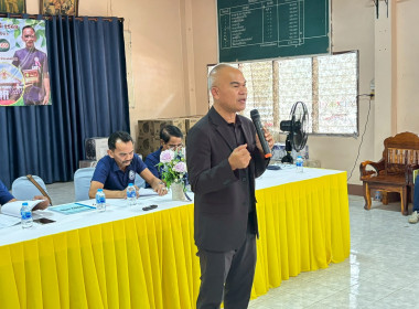 พบปะสมาชิกและแนะนำการดำเนินงานแก่กลุ่มเกษตรกรในการประชุมใหญ่สามัญประจำปี 2569 ของกลุ่มเกษตรกรทำสวนไม้เรียง พร้อมด้วยนางสุธิรา เชษฐวรรณสิทธิ์ ผู้อำนวยการกลุ่มส่งเสริมสหกรณ์ 5 และข้าราชการกลุ่มส่งเสริมสหกรณ์ 5 เข้าร่วมประชุมใหญ่สามัญประจำปี ซึ่งมีปีบัญชี ส ... พารามิเตอร์รูปภาพ 1