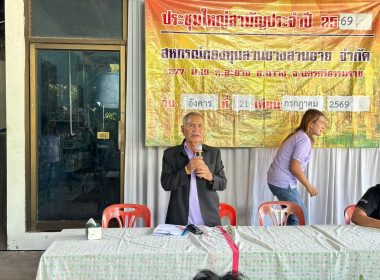 ประชุมใหญ่สามัญประจำปี 2569 สหกรณ์กองทุนสวนยางสวนอาย จำกัด ... พารามิเตอร์รูปภาพ 4