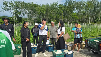ลงพื้นที่ติดตามการดำเนินงานโครงการระบบส่งเสริมเกษตรแบบแปลงใหญ่ ประจำปีงบประมาณ พ.ศ. 2569 พร้อมทั้งติดตามการดำเนินธุรกิจรวบรวมผลผลิตยางพารา (ยางก้อนถ้วย) ของสหกรณ์การเกษตรลานสกา จำกัด ณ ลานรับซื้อของสหกรณ์ บ้านคดศอก ตำบลขุนทะเล อำเภอลานสกา จังหวัดนครศรีธร ... พารามิเตอร์รูปภาพ 1