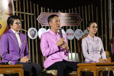งานแถลงข่าวประเพณีบุญสารทเดือนสิบและงานกาชาดจังหวัดนครศรีธรรมราช ประจำปี 2569 ระหว่างวันที่ 28 กันยายน – 12 ตุลาคม 2569 รวม 15 วัน 15 คืน ณ สนามหน้าเมืองนครศรีธรรมราช และสวนสมเด็จพระศรีนครินทร์ 84 (ทุ่งท่าลาด) ภายใต้แนวคิด “บุญสารทเดือนสิบ มรดกแห่งศรัทธา ... พารามิเตอร์รูปภาพ 1