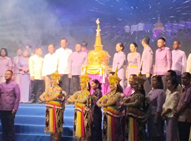 พิธีเปิดงานประเพณีบุญเดือนสิบและงานกาชาดจังหวัดนครศรีธรรมราช ประจำปี 2569 โดยในการนี้ นายศิวกร ศรีภักดี สหกรณ์จังหวัดนครศรีธรรมราช มอบหมายให้นางสาวสุภาภรณ์ แซ่จู้ นักวิชาการสหกรณ์ และนางธัญญาภรณ์ สิงห์สิทธิ์ นิติกร กลุ่มจัดตั้งและส่งเสริมสหกรณ์ เข้าร่วมพ ... พารามิเตอร์รูปภาพ 5